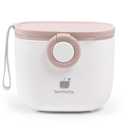 Termichy Baby Formula Dispenser, Portable Formula Dispenser Container with Scoop and Carry Handle for Travel Outdoor Activities for Baby Infant, 500ml (M-Light Pink-1 Pack)