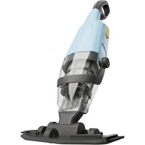 Cordless Pool Vacuum Above & Inground Pools, Powerful 15GPM Suction, Handheld Pool Vacuum with 4 Section Pole up to 87", 1H Runtime, Debris Filter Bin, Rechargeable Pool Cleaner for Spas & Hot Tubs