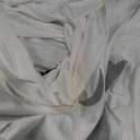 3 Pcs Ghost Costume Adult with White Hooded Poncho Candy Bag Nylon Striped Tights Ghost Costume Women for Halloween Cosplay Party