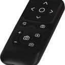 Remote Control Scrolling for tiktok, Camera Shutter Remote, Selfie Remote Control, Page Turner for Kindle app, Phone Zoom Remote, iOS, Android, iPad (Black)