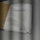 Simplebrand White Sheer Curtains 72 Inches Long 2 Panels for Living Room, Rod Pockets Airy Window Treatments Voile Sheer White Curtains Panels Lightweight for Front Back Patio Glass Door, 42" Width