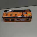 Grill Brush Bristle Free, Grill Brush with 5 Replacement Heads, Grill Cleaner Brush for Outdoor Grill, Cast Iron, Stainless Steel Grates, Grill Scraper Outdoor BBQ Grill, Dad Father Gift, Black