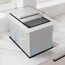 HARDURA Drop-in Stainless Steel Ice Bin, 18 inches x 12 inches x 11"