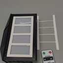 Solar House Numbers, Lighted Solar Address Number with Remote Control, Waterproof RGBW Color Changing, Address Sign Solar Powered for Street Yard Home Mailbox