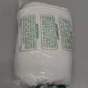 Quilted King Pillow Shams 20x36 Inch, Soft Microfiber Bright White