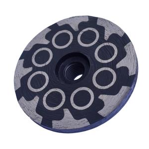 4 in.x 5/8-11 in. Chip Free Resin Filled Diamond Grinding Cup Wheel for Stone Engineered Countertop Edge Surface Grinding