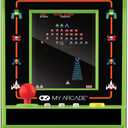 My Arcade Galaga Nano Player: 2 Games, Retro Arcade Classics | 4.8" Mini Arcades, Handheld Game