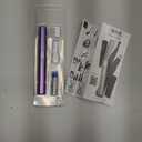 Wahl Clean & Confident Female Battery Pen Trimmer with Rinseable Blades for Eyebrows, Facial Hair, & Light Grooming- Hygienic Grooming & Easy Cleaning with Battery Included - Model 5640-100