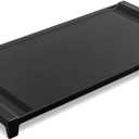 Upgraded WB31X24738 Griddle Replacement for GE Gas Stove, WB31X24998 Cast Iron Center Pan for Gas Range Parts Stove Top Pan Griddle Cooktop