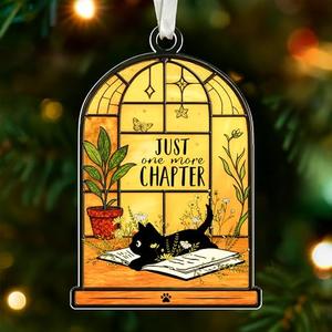 Book Ornament - Gifts For Book Lovers, Books Ornaments For Christmas Tree, Bookish Gift For Women, Gift For Readers book Lovers Women, Books Club Ornaments, Ideas Gifts For Readers, Bookworm's Present