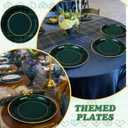100 Pcs Green Blue Tartan Plaids Paper Plates We Can Bearly Wait Party Plates Disposable Tableware Baby Shower Decorations for Guests Baby Shower Wedding Birthday Party Supplies(9" X 9")