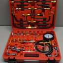 BETOOLL Pro Fuel Injection Pressure Tester Kit Gauge 0-140 PSI