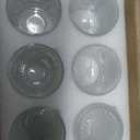 Vintage Hobnail Drinking Glasses Set of 12, 12 Oz Highball Glasses and 10 Oz Cocktail Glasses, Kitchen Glassware Set, Clear Drinking Glass Cups for Cocktail, Whiskey, Beer, Juice, Water, Milk
