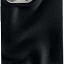 Caseative for iPhone 15 Pro Max Case,Water Ripple Pattern Wave Phone Case (Black)