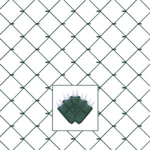 Vickerman 120-Light 4-Feet by 6-Feet LED Cool White Green Wire Wide Angle Net Vickerman 120-Light 4-Feet by 6-Feet LED Cool White Green Wire Wide Angle Net