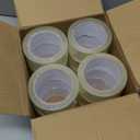 Lichamp Clear Packing Tape, 12 Rolls Heavy Duty Packaging Tape Refill for Moving Boxes, Mail Shipping Supplies, 1.88 inch x 55 Yard x 2.6 mil