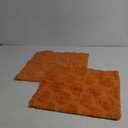 Pumpkin Autumn Boho Style 2 Pieces Rusty Red Decorative Cushion Cover for Sofa Living Room