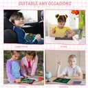 EooCoo Toddler Toys, LCD Writing Tablet for Kids 2 Pack, Drawing Pad for Kids, Toddler Travel Essentials, No Mess Coloring Books, Road Trip Activities, Age 3-5 Boys Girls Gifts - 8.5 Inch