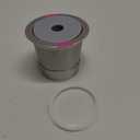 Reusable K Cups for K eurig, Universal stainless steel Reusable Coffee Pods, Refillable Single K Cups for K 2.0 and 1.0 Coffee Makers (1-PACK)