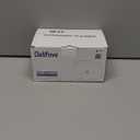 Ultrasonic Retainer Cleaner Machine 48kHz Denture and Aligner Cleaning Pod for Mouth Guards Night Guards Dental Trays Braces Toothbrushes Jewelry with 200ML Capacity (White)