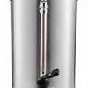 50 Cup 8L Stainless Steel Commercial Coffee Urn and Hot Water urn