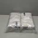 VENO 10 Pack Moving Bags and Large Christmas Decoration Storage Bins with lids. Alternative to Moving Boxes, Packing Supplies for College. Heavy Duty Totes (Clear, 10 Pack)