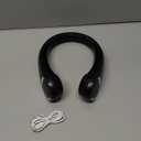 Portable Neck Fan, Hands Free Bladeless, 360 Cooling Personal Fan, Wearable Quiet Fan for Outdoor Indoor, Birthday Gifts for Men Women Mom Dad, 4000mAh Battery USB Rechargeable, 3-Speeds( Black)