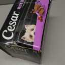 Cesar Wet Dog Food Classic Loaf in Sauce Grilled Chicken, Filet Mignon, Porterhouse Steak, Beef, Chicken & Liver and Turkey Variety Pack 3.5 oz. Easy Peel Trays (36 Count, Pack of 1) (EXP 07/16/28)