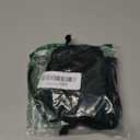 TZLDN Womens Bikini Bottoms Sexy Cheeky String Tie Side Brazilian V-Front V-Back Swimsuit Bathing Suit (Small, Black)