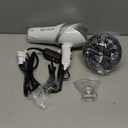 REVLON Infrared Hair Dryer with Diffuser & Concentrator - Ionic Ceramic Blow Dryer for Frizz Control, Shine, Soft Hair & Moisture Protection - 1875W Professional Salon-Quality (White)