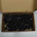 Blulu 200 Pack Quantity 1/4-20 x 2'' Trailer Deck Screws Flat Head Screws Wood to Metal Screw Thread Cutting for Trailer Flooring Floorboards