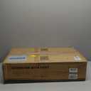 72 Inch Large Ceiling Fans with Lights, Modern Black Ceiling Fans with 8 Wooden Blade, 6 Speeds, Reversible DC Motor, 3 Colors LED Fans Light for Indoor Living Room/Covered Outdoor