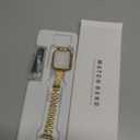 QUNDAXI Slim Watch Band Compatible with Apple Watch 41mm 45mm 42mm 44mm 40mm 38mm Metal Stainless Steel Watchband Suitable for iWatch 11/10/9/8/7/6/5/4/3/2/1/SE Series Women Luxury Strap