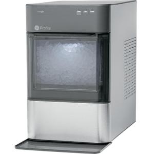 GE Profile Opal 2.0, Chewable Crunchable Countertop Nugget Ice Maker, Scoop included, 38 lbs in 24 hours, Pellet Ice Machine with WiFi & Smart Connected, Stainless Steel