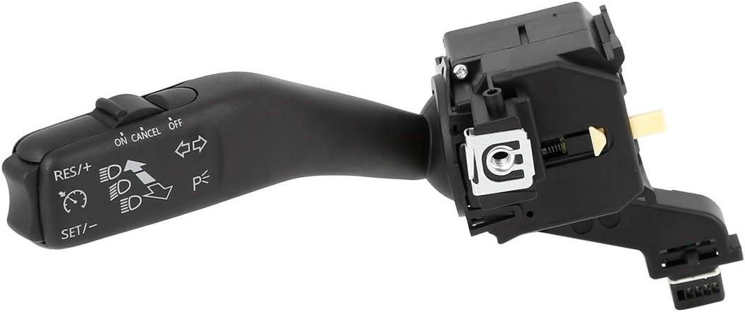 X AUTOHAUX Steering Column Switch Cruise Control Turn Signal Multifunction Combination Switch for Volkswagen Jetta 2005-2010 1K0953513G