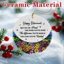 2 x Retirement Gifts for Women & Men: Retirement Ornaments, Farewell Gifts for Retiring Coworkers, Retired Gift for Coworker, Friend, Boss, Employee, Teacher, Nurse - Christmas Ornaments(Style H)