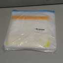 Reusable Gallon Freezer Bags, 10 Pack Dishwasher Safe Silicone Food Snack Storage Bags with 3 Sizes for Snack, Sandwich, Lunch (Multicolor)