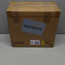 Pre-lit Christmas Wreath for Front Door, Snow Branches, 22 Inch Battery Operated 50 LED Lights, Decorations for Indoor & Outdoor Green