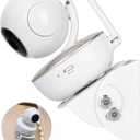 2 Pack-Adjustable Angle Baby Monitor Wall Mount for Motorola, Arlo, Infant Optics DXR-8, HelloBaby, Hellobaby Babysense Monitor Camera, Perfect Angle and Easy to Install (Camera Not Included)