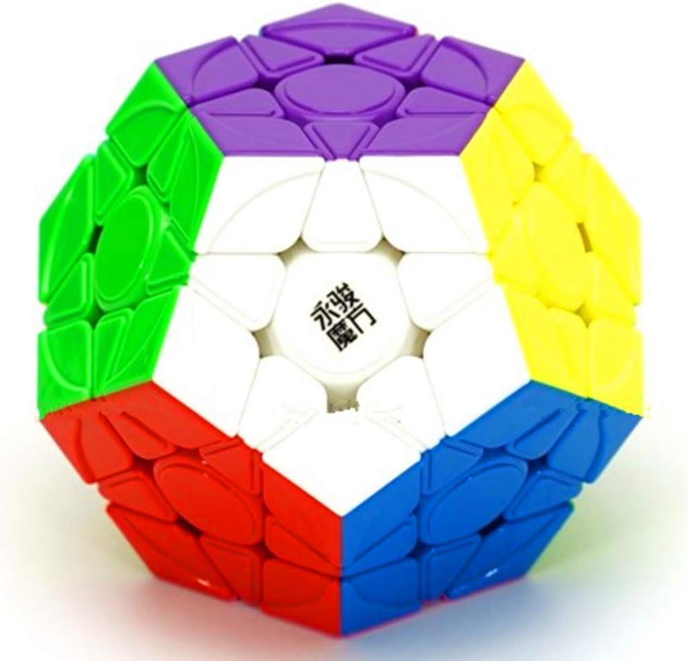 CuberSpeed yj yuhu Magnetic Megaminx Stickerless Speed Cube Speed Puzzle Cube yongjun yuhu v2 m megaminx Cube Puzzle