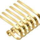 Ginbel Direct 5 Pack Christmas Stocking Holders Mantel Stocking Hanger Christmas Decoration Supplies