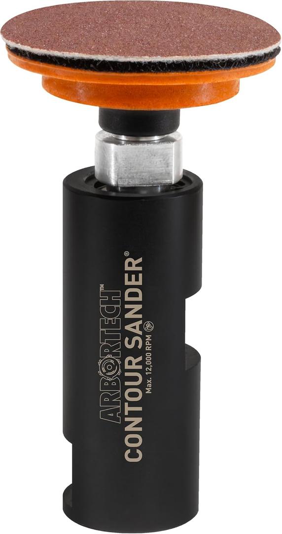 ARBORTECH Contour Sander |  50 mm Mini Random Orbit Sander Attachment for Angle Grinder | SAN.FG.210.20