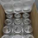 eleganttime Wide Mouth Mason Jars 32 oz with Lids and Bands Set of 12 Jars,Quart Large Glass Mason Jars with Airtight Lids,Great for Canning,Fermentation and Preservation