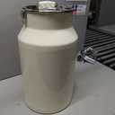 Aloxina Dog-Cat Food Storage Container 40 lb, Large Stainless Steel Bin (38qt)