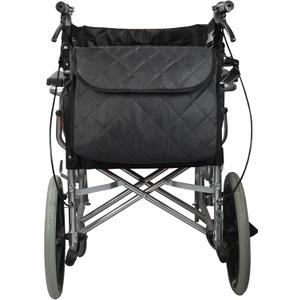 Wheelchair Bag,Wheelchair Backpack Bag for Most Electric, Manual Wheelchairs or Mobility Scooters,Large Tote Accessory to Hang on Back,for Handicap, Seniors (Black)