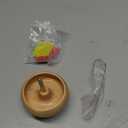 Tilhumt Bead Spinner for Jewelry Making, Effortless Rotating Wooden Bracelet Spinner with 50 Letter Beads, 3000 Seed Beads, 2 Big Eye Beading Needles for Making Seed Clay Beads Waist, Bracelets