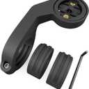 Flush Out-Front Bike Mount for Garmin Edge, Plastic Extended Cycling Handlebar GPS Computer Mount for Edge MTB/ 1050/ 1040/ 1030/ 1000, 850/ 840/ 830/ 820/ 810, 550/ 540/ 530/ 520/ 510, 200/ 130/ 25, Explore 2, Touring