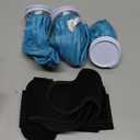 Ice Bags for Injuries Reusable: Ohuhu 3 Packs Ice Cold Packs with 2 Wrap Ice Bag Hot Water Hot & Cold Therapy Pain Relief for Knee Leg Injury No-Leak Waterproof Ice Bags 3 Sizes 6"/9"/11", Light Blue