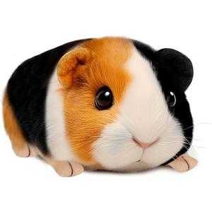 Guinea Pig Stuffed Animal, Cute Guinea Pig Plush for Kids, Realistic Stuffed Animals Small Live Animals Toys for Boys Girls Children's Christmas Birthday Gifts (Multicolor)
