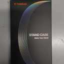 TORRAS 360 Magnetic Stand for iPhone 17 Case, [Rotatable Sturdy Kickstand][Fit for MagSafe][4X MilGrade Shockproof] Slim Transparent Phone Cover, Camera Button, Crystal Clear, Ostand O3 Fitness